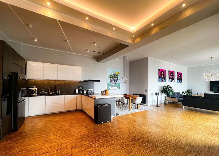 Lägenhet Luxurious, Huge Designer Loft, Kreuzberg *